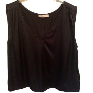 Anine Bing Black Silk Top